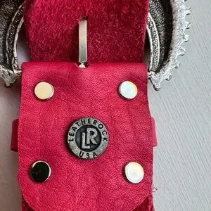 Anthropologie | Accessories | Anthropologie Suede Pink And  display picture 1